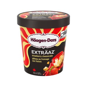 Haagen-Dazs Extraz Strawberry Cheesecake Ice Cream 450 ml
