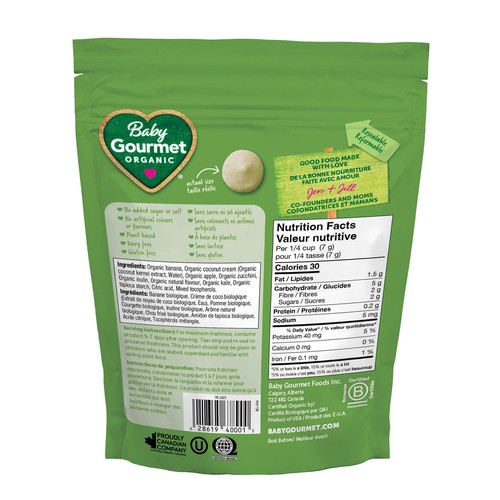 Baby Gourmet Organic Baby Food Fruity Greens 23 g