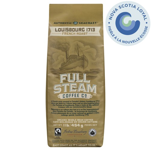 Full Steam Coffee Louisbourg French Roast 454 g