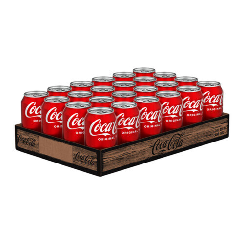 Coca-Cola Soft Drink Classic 24 x 355 ml (cans)