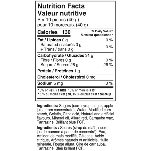 Starburst Candy Gummies Original 142 g
