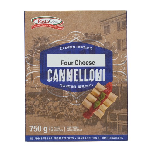 PastaCo Pasta Cheese Cannelloni 750 g (frozen)