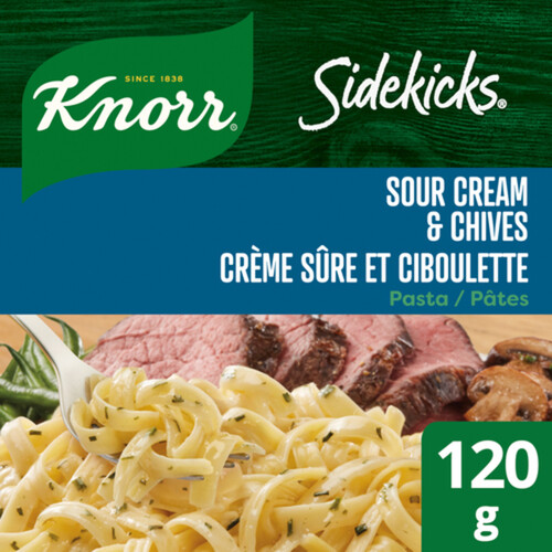 Knorr Sidekicks Pasta Side Dish Sour Cream & Chives For A Quick Meal 120 g