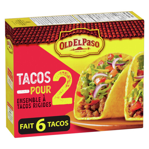 Old El Paso Tacos for 2 Hard Taco Dinner Kit 6 Shells 94 g