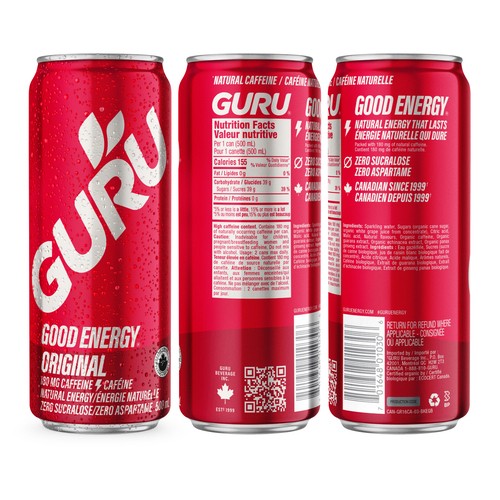 Guru Organic Energy Drink 500 ml (can)