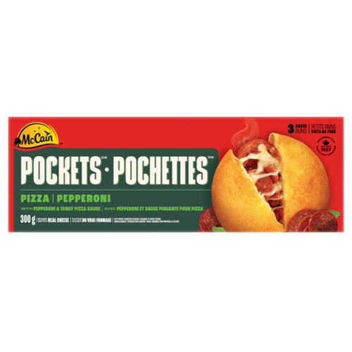 McCain Pizza Pockets Pepperoni 3 x 100g