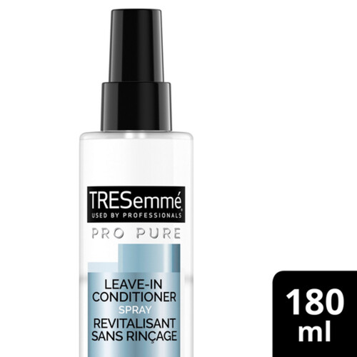 TRESemmé Pro Pure LeaveIn Conditioner Spray Detangle & Smooth 180 ml Voilà Online Groceries