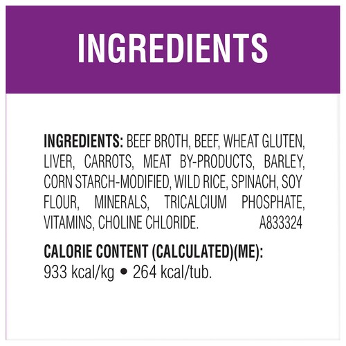 Beneful Prepared Meals Wet Dog Food Simmered Beef 283 g
