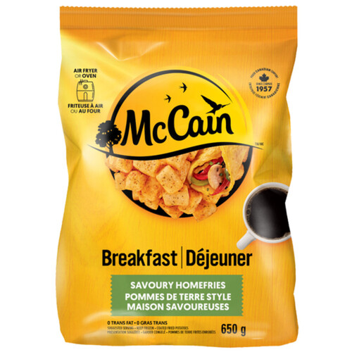 McCain Savoury Homefries 650 g