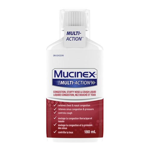 Mucinex Multi Action Cough & Cold 180 ml