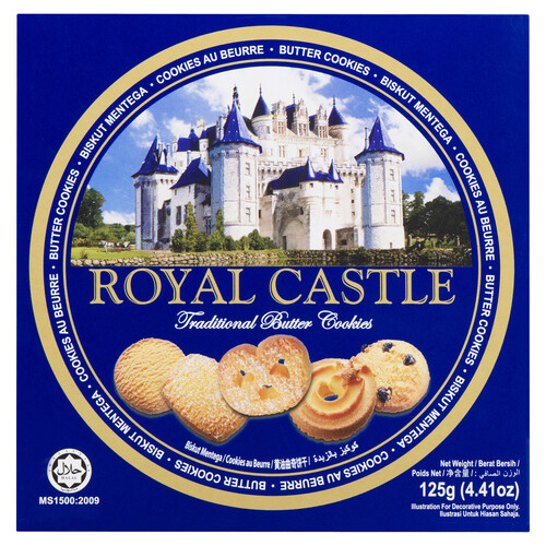 Royal Castle Cookies Traditional Butter 125 g
