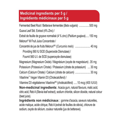 Genuine Health Enhanced Hydration Powder Raspberry Lemonade 100 g