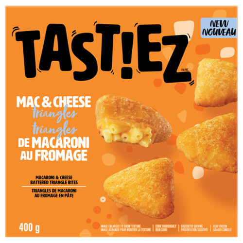 TAST!EZ Frozen Mac & Cheese Triangles 400 g