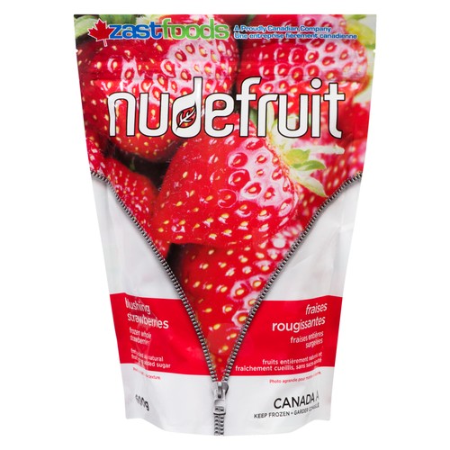 Nudefruit Frozen Fruit Blushing Strawberries 600 g