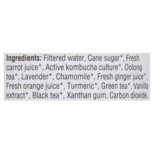 Rise Organic Kombucha Orange & Turmeric 414 ml (bottle)