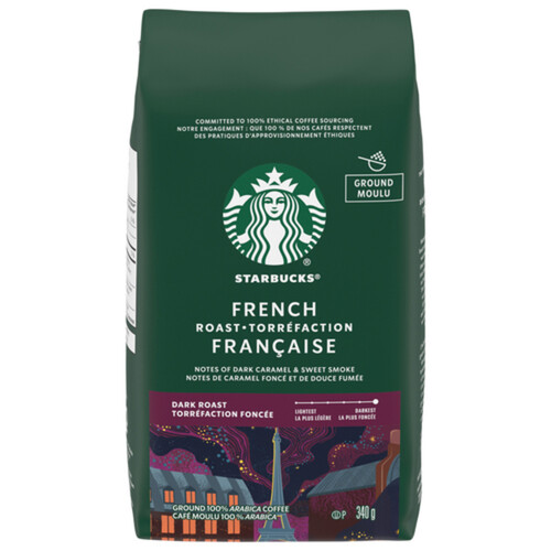 Starbucks Ground Coffee French Roast 340 g