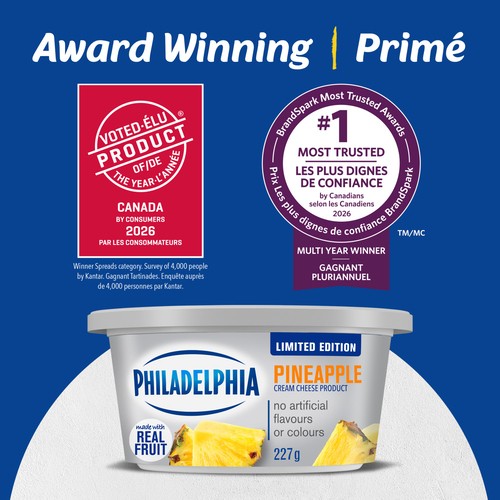 Philadelphia Cream Cheese Limited Edition Pineapple 227 g