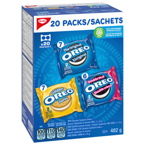 Oreo Sandwich Cookies Variety 20 Pack 482 g