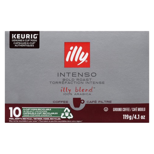 Illy Coffee Intenso K- Cups 10 EA