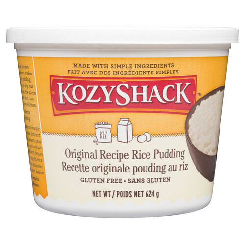 Kozy Shack Gluten-Free Rice Pudding Original Recipe 624 g