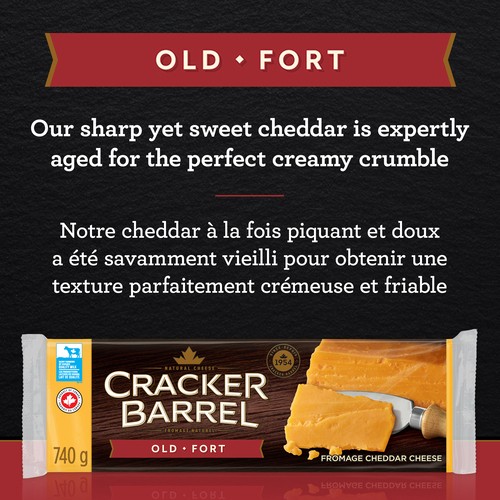 Cracker Barrel Cheese Old Cheddar 740 g