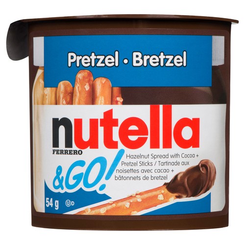 Nutella & Go! Hazelnut Spread with Cocoa & Pretzel Sticks 54 g