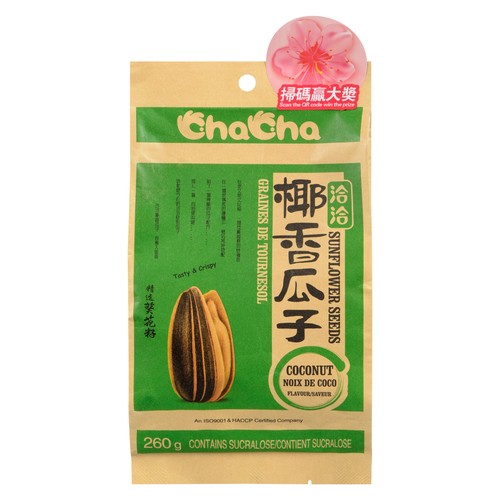 ChaCha Coconut Sunflower Seeds 260 g