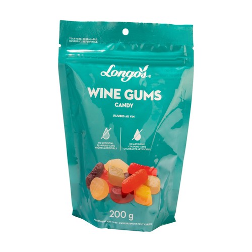 Longo's Candy Wine Gums 200 g
