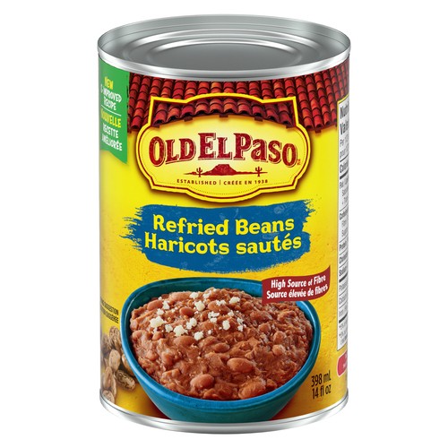Old El Paso Canned Refried Beans 398 ml