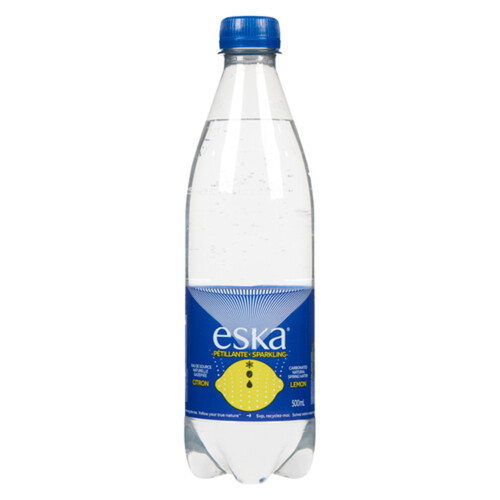 Eska Sparkling Water Lemon 500 ml (bottle)