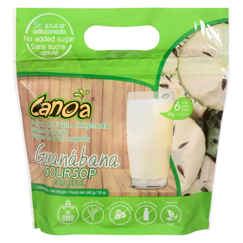 Canoa Frozen Soursop Fruit Pulp 540 g