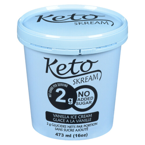 Keto Skream Vanilla Ice Cream 473 ml