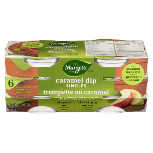 Marzetti Dips Caramel Snack 6 Pack 288 g