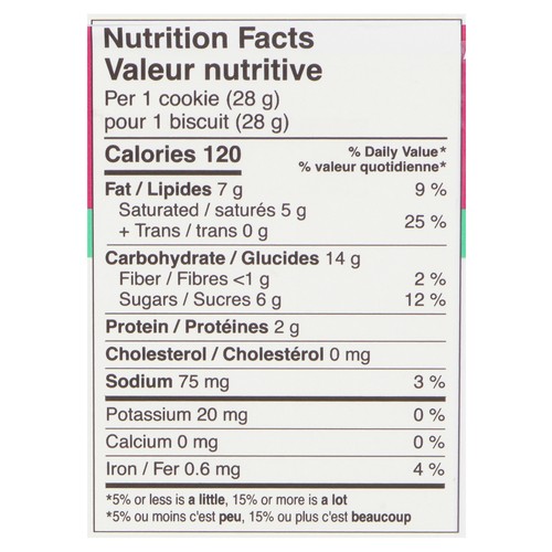 Sweet Loren's Cookie Dough Less Sugar Chocolate Chunk 340 g