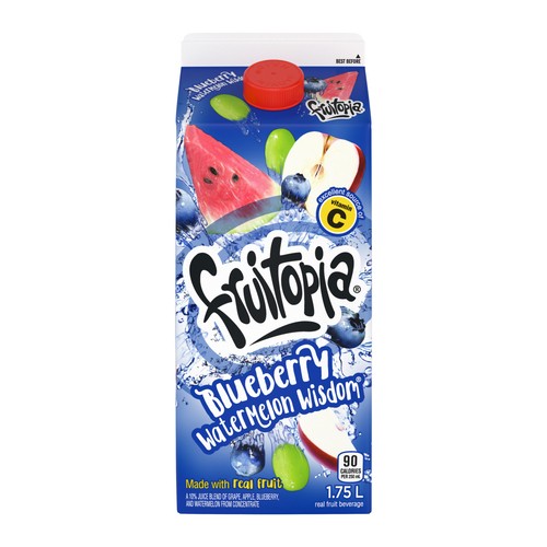 Fruitopia Juice Blueberry Watermelon Wisdom 1.75 L (gable top)