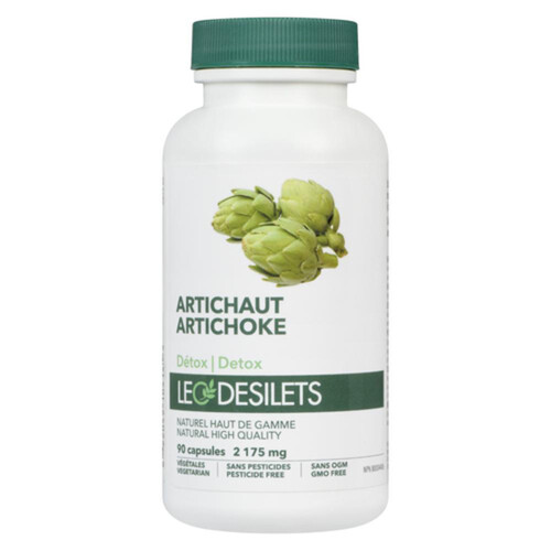 Léo Désilets Artichoke Detox 2175 mg Capsules 90 Count