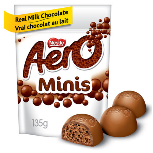 Nestlé Aero Bubbles Minis Chocolate Pouch 135 g