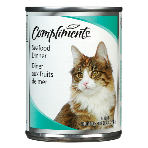 Compliments Cat Food Seafood Dinner 374 g Voil Online Groceries