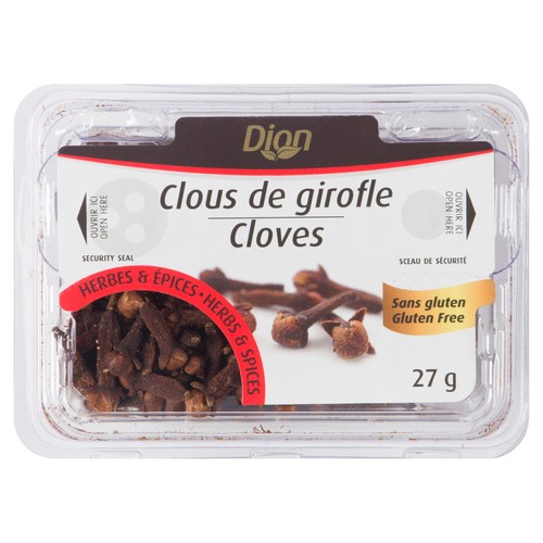 Les Aliments G. Dion Foods Gluten-Free Whole Cloves 27 g