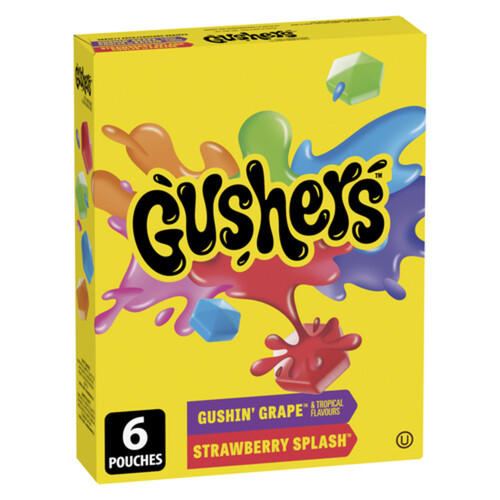 Gushers Gluten Free Fruit Flavoured Snacks Variety Pack 138 g