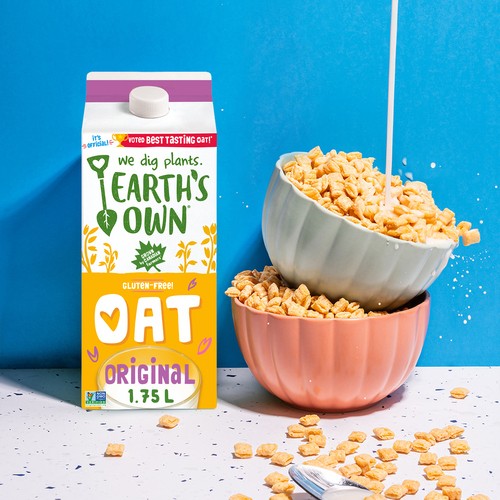 Earth's Own Gluten-Free Oat Milk Alternative Original 1.75 L