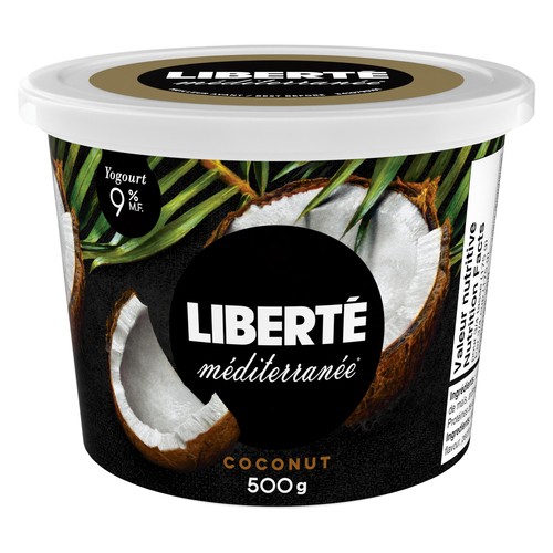 Liberté Méditerranée 9% Yogurt Coconut 500 g