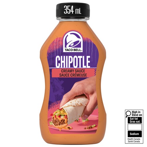 Taco Bell Creamy Sauce Chipotle 354 ml
