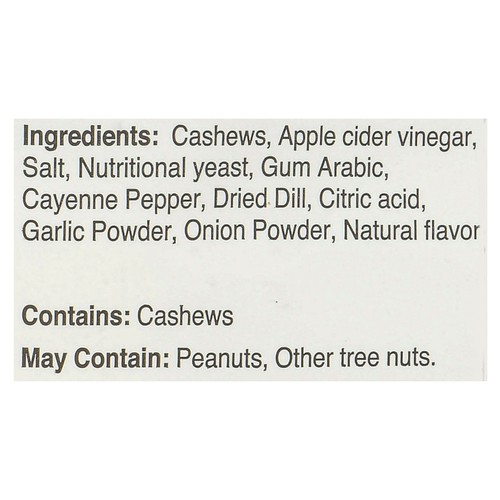 Handfuel Cashews Spicy Dill Pickle 120 g