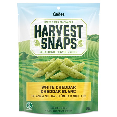 Harvest Snaps Green Pea Crisps White Cheddar 85 g