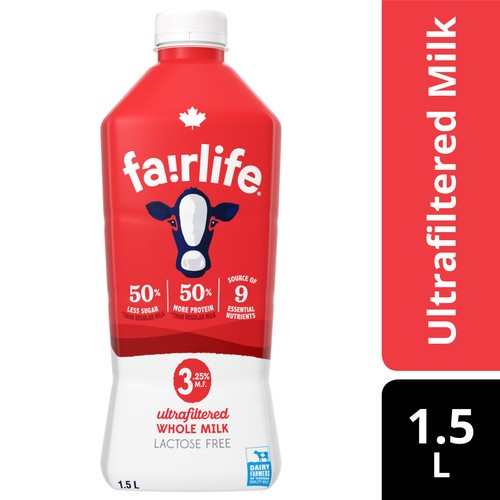 Fairlife 3.25% Whole Milk 1.5 L (bottle)