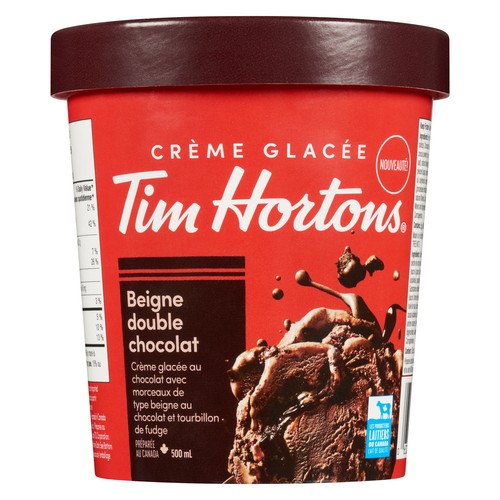 Tim Hortons Ice Cream Double Chocolate Donut 500 ml