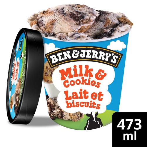Ben & Jerry's Ice Cream Milk & Cookies 473 ml