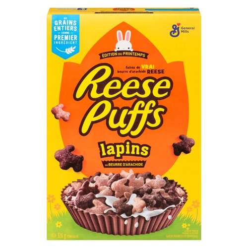 Reese Puffs Peanut Butter Bunnies Cereal 326 g