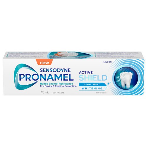 Sensodyne Pronamel Whitening Toothpaste Active Shield Cool Mint 75 ml